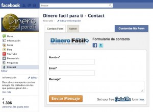 Lee más sobre el artículo Cómo añadir un formulario de contacto a una página de Facebook?