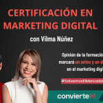 Certificación en Marketing Digital de Vilma Núñez [2022]. ✅ Opinión y análisis de la formación